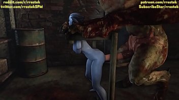 Female Shepard fucked hardcore by Demons from Hell in 3D porn animation